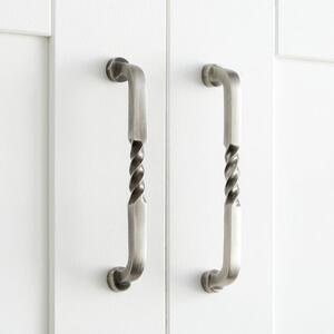 Set of 2 Twisted 18cm Door Handle