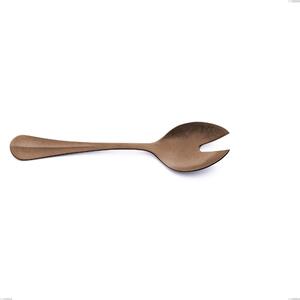Royal Retr� PVD Chocolate Salad Cutlery Pair, Antique 18/10 Stainless Steel, 2.5 mm Thickness, 233 mm Length, PVD Chocolate