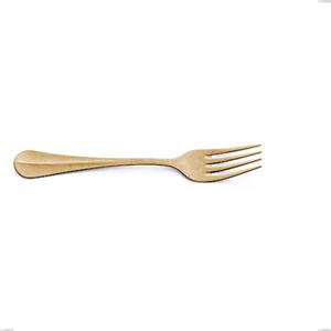 Royal Retr� PVD Gold Serving Fork, Antique 18/10 Stainless Steel, 2.5 mm Thickness, 233 mm Length, Gold PVD
