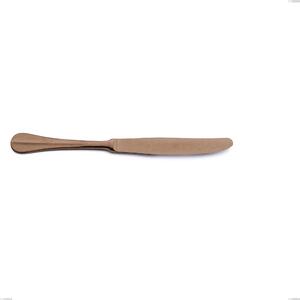 Royal Retr� PVD Chocolate Table Knife, Antique 18/10 Stainless Steel, 2.5 mm Thickness, 240 mm Length, PVD Chocolate