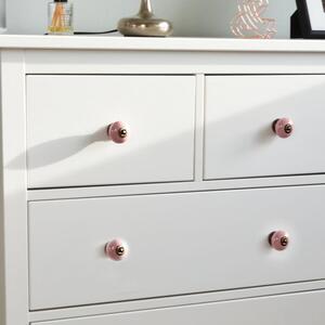 Pack of 6 Nicola Spring Round Door Knobs