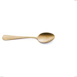 Royal Retr� PVD Gold Table Spoon, Antique 18/10 Stainless Steel, 2.5 mm Thickness, 205 mm Length, PVD Gold