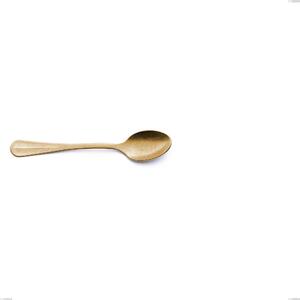 Royal Retr� PVD Gold Coffee Spoon, Antique 18/10 Stainless Steel, 2.5 mm Thickness, 142 mm Length, PVD Gold