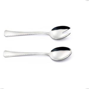 Savoia Salad Cutlery Pair, Stainless Steel 18.10 (AISI304), Thickness 2.5 mm, Length 225 mm