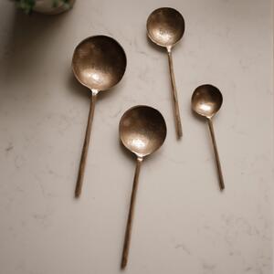 Forged Brass Measuring Spoons Set of 4 | Default | Piglet in Bed
