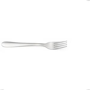 SEGNO Table Fork in 18.10 AISI430 Stainless Steel - Length 204 mm Polished Steel Handle Dishwasher Safe