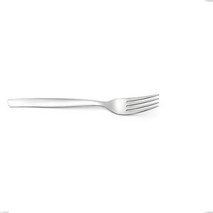 SHARK Table Fork in 18.C AISI430 Stainless Steel, 207 mm Length with Polished Steel Handle, Dishwasher Safe