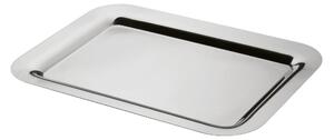 Rectangular Tray without Handles 43 cm Length BOSTON EME in Polished Smooth Stainless Steel