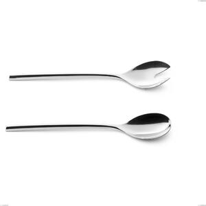 Vanity Salad Pair, Stainless Steel 18/10 (AISI304), Forged, 8 mm Thickness, Length 243 mm