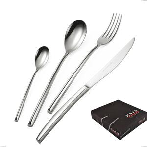 Vanity 75 Piece Cutlery Set in Gift Packaging, Stainless Steel 18/10 (AISI304), Forged, Thickness Forged