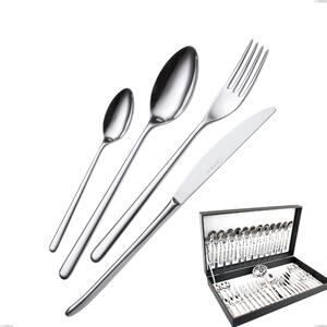 Venice 51-piece cutlery set in canteen box, Stainless Steel 18/10 (AISI304), thickness 4.00 mm