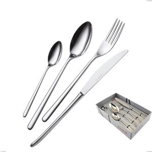 Venice 16-Piece Cutlery Set in Display Box, Stainless Steel 18/10 (AISI304), 4.00 mm Thickness