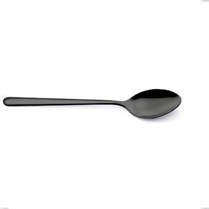 Venice Gun Metal Serving Spoon, Stainless Steel 18-10 Gunmetal PVD Treatment, 4 mm Thickness, Length 260 mm