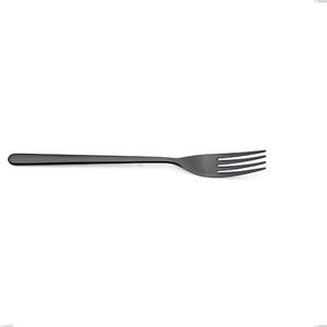 VENICE Gun Metal Table Fork in 18/10 AISI304 Stainless Steel 4.0 mm Thickness 232 mm Length