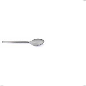 Moka Spoon Venice Sandblasted, Stainless Steel Aisi 304 Sandblasted Cutlery, 4 mm Thickness, 124 mm Length