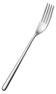 VENICE Table Fork in 18.10 AISI430 Stainless Steel, 4 mm Thickness, 232 mm Length, Stainless Steel Handle, Dishwasher Safe