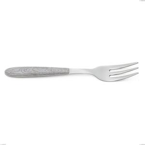Dessert Fork Vero Betulla, 18.0 Steel, PBT Handle with Sublimated Polished Steel, Length 150 mm