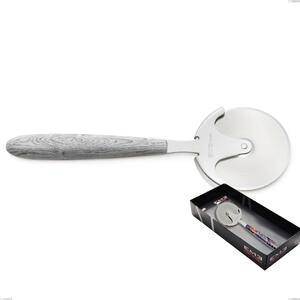 Showcase Packaging Vero Betulla Pizza Cutter, 18.0 Steel, PBT Handle with Sublimated Polished Steel