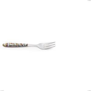 Dessert Fork True Butterfly, 18.0 Nickel Free Steel, Sublimated PBT Handle Polished Steel, Length 150.00 mm Name: True Butterfly