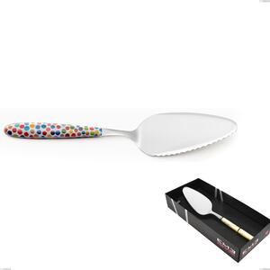 Vero Coriandoli Cake Slice in Display Packaging, 18.0 Nickel-Free Steel, PBT Handle with Sublimated Polished Steel