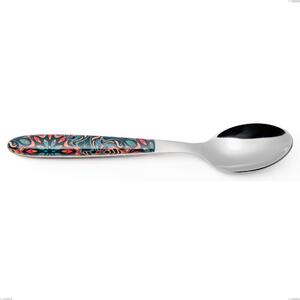 True Damascus Table Spoon, 18.0 Nickel Free Stainless Steel, PBT Handle with Polished Steel Sublimation, Length 190 mm Name: Vero Damasco
