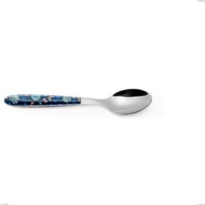 Table Spoon, Vero Garden Soup, 18.0 Nickel-Free Stainless Steel, PBT Sublimated Polished Steel Handle, Length 205 mm