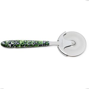 Vero Icon pizza cutter wheel, 18.0 nickel-free steel, PBT handle with polished steel sublimation, length 200 mm