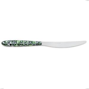 Vero Icon Table Knife, 18.0 Nickel-Free Stainless Steel, PBT Handle with Polished Steel Sublimation, Length 220 mm