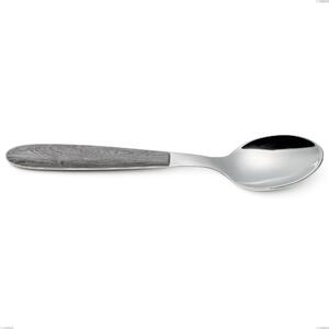True Elm Grey Table Spoon, 18.0 Nickel Free Steel, PBT Sublimated Handle Polished Steel, Length 190 mm Name: True Elm Grey