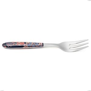 Dessert Fork Vero Pechino, 18.0 Steel, PBT Sublimated Polished Steel Handle, Length 150 mm