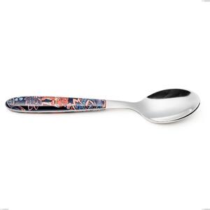 Vero Pechino Coffee Spoon, 18.0 Stainless Steel, PBT Handle with Sublimated Polished Steel, Length 140 mm