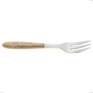 Dessert Fork True Pine, 18.0 Nickel Free Steel, Sublimated PBT Handle Polished Steel, Length 150 mm Name: True Pine