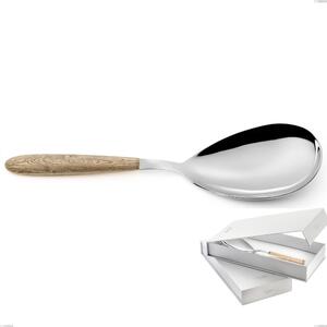 Vero Pino Cutlery with Book-Type Packaging, 18.0 Nickel-Free Steel, Sublimated PBT Handle with Polished Steel