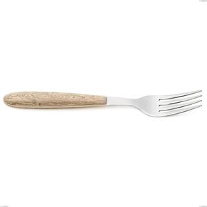 Vero Pino table fork, 18.0 nickel-free stainless steel, PBT sublimated polished steel handle, length 190 mm
