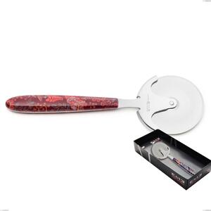 Showcase packaging Vero Samarcanda pizza cutter wheel, 18.0 nickel-free steel, PBT handle with polished steel sublimation