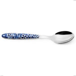 Vero Triangle Table Spoon, 18.0 Stainless Steel Nickel Free, PBT Handle with Polished Steel, Length 190 mm