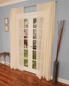 Batiste Voile Curtain Panel Cream