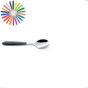 VERO Coffee Spoon in 18.C AISI430 Steel with Nylon Handle, 140 mm, Dishwasher Safe