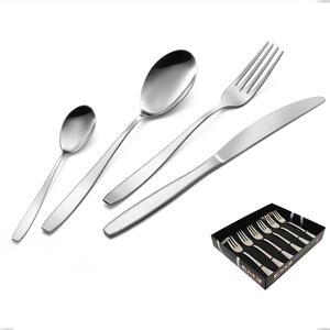 Wind Dessert Fork Set of 6 in Showcase Packaging, 18/0 Stainless Steel Nickel Free, 2 mm Thickness