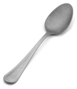 Impero Retro Table Spoon in 18/10 Stainless Steel with Matte Polishing 2.5 mm Thickness, Length 205 mm