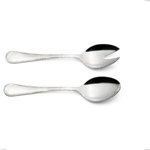 Luigi XVI Salad Cutlery Pair, Stainless Steel 18.10 (AISI304), Thickness 3.00 mm, Length 233 mm