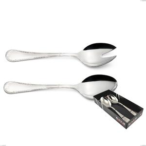 Luigi XVI 2-piece salad set in display box, Stainless Steel 18.10 (AISI304), thickness 3.00 mm