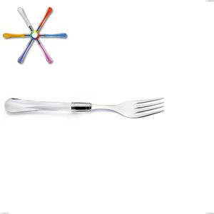 Sapphire Table Fork in 18.10 AISI304 Stainless Steel with Acrylic Handle Dishwasher Safe