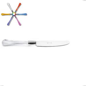 Sapphire Table Knife in 18.10 AISI430 Steel with Acrylic Handle Dishwasher Safe