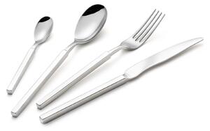 ZEUS 24 Piece Cutlery Set for 6 Table Settings Stainless Steel 18.10 AISI304 Polished Forged in Showcase Packaging, name: zeus inox