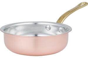 MIGNON Gioie di Casa Single-Handle Pan � 8xh3 cm Made of Smooth Hand-Tinned Copper