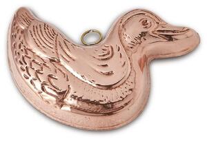 Hammered Copper Cake Mould ANATRA 16x10xh2 cm with Hanging Hook