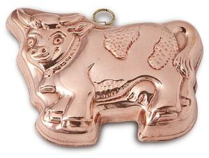 Hammered Copper Cake Mould MUCCA 16x10xh2 cm with Hanging Hook