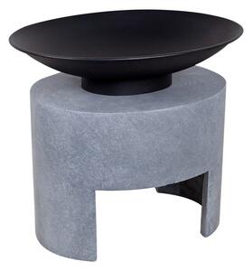 Ivyline Cement Firebowl and 30cm Oval Base