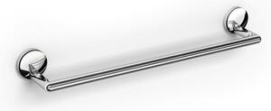 Large 60cm Towel Rail Dimensions 65.5x8.5xh5.5 cm Grand Hotel Polished Stainless Steel